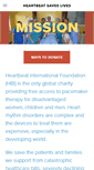 Mobile Screenshot of heartbeatsaveslives.org